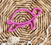 Load image into Gallery viewer, Custom Knitted Wire Art Turtle | Handmade Nursery Wall Decor