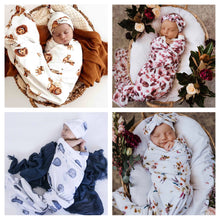 Load image into Gallery viewer, Snuggle Hunny Cotton Jersey Wrap Sets