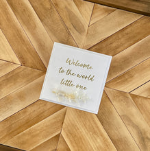 Load image into Gallery viewer, Greeting Card - 'Welcome to the world little one' by Hunted Design Co