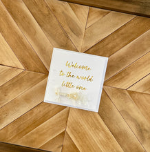 Load image into Gallery viewer, Greeting Card - 'Welcome to the world little one' by Hunted Design Co