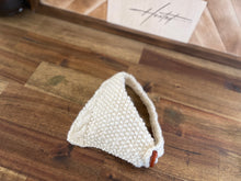 Load image into Gallery viewer, Handknitted Australian Wool Bandana Bibs