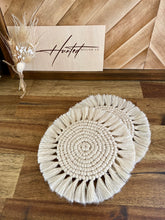 Load image into Gallery viewer, Macrame Coasters