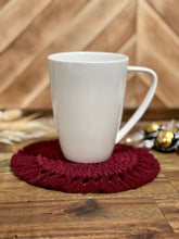 Load image into Gallery viewer, Macrame Coasters