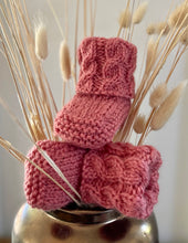 Load image into Gallery viewer, Handknitted Australian Wool Baby Booties