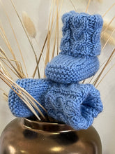 Load image into Gallery viewer, Handknitted Australian Wool Baby Booties