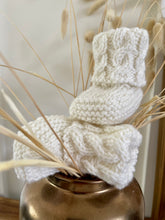 Load image into Gallery viewer, Handknitted Australian Wool Baby Booties