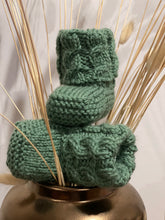 Load image into Gallery viewer, Handknitted Australian Wool Baby Booties