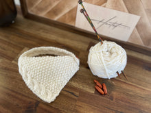 Load image into Gallery viewer, Handknitted Australian Wool Bandana Bibs