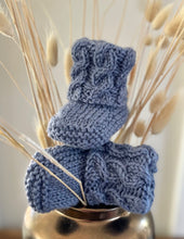 Load image into Gallery viewer, Handknitted Australian Wool Baby Booties