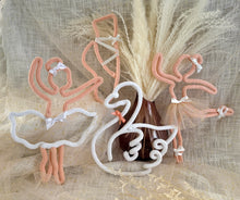 Load image into Gallery viewer, Ballerina Knitted Wire Art Collection - READY TO SHIP
