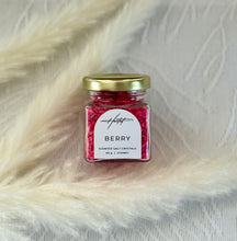 Load image into Gallery viewer, Scented Salt Crystals by Hunted Design Co - BERRY 60 g
