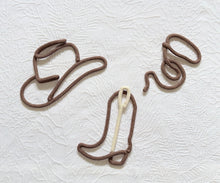 Load image into Gallery viewer, Wild West Knitted Wire Art Collection - READY TO SHIP
