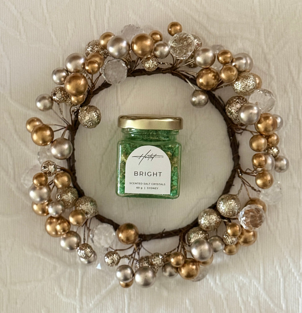 Scented Salt Crystals by Hunted Design Co - BRIGHT 60 g