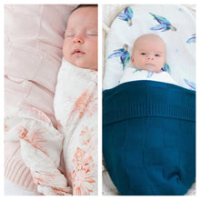 Load image into Gallery viewer, Anchor &amp; Arrow Knit Baby Blankets
