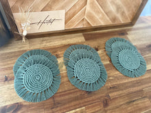 Load image into Gallery viewer, Macrame Coasters
