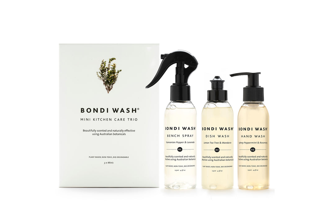 Bondi Wash Mini Kitchen Care Trio